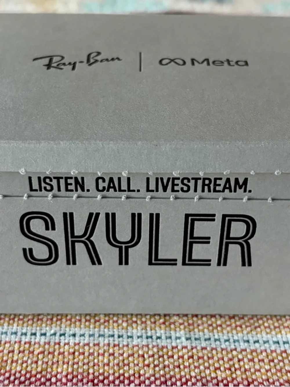 RAY-BAN META SKYLER - GEN 1 (Transitions)
